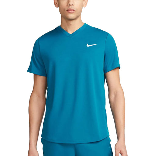 NikeCourt Dri-FIT Victory Mens Tennis Shirt - GREEN ABYSS 303/XXL