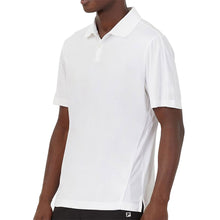 Load image into Gallery viewer, Fila Essentials Piped Mens Tennis Polo - WHITE 103/XXL
 - 2