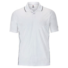 Load image into Gallery viewer, Fila Essentials Piped Mens Tennis Polo - WHITE/NAVY 104/XXL
 - 3
