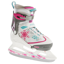 Load image into Gallery viewer, Bladerunner by RB Micro Ice Girls Adj Ice Skates - White/Pink/5-8
 - 1