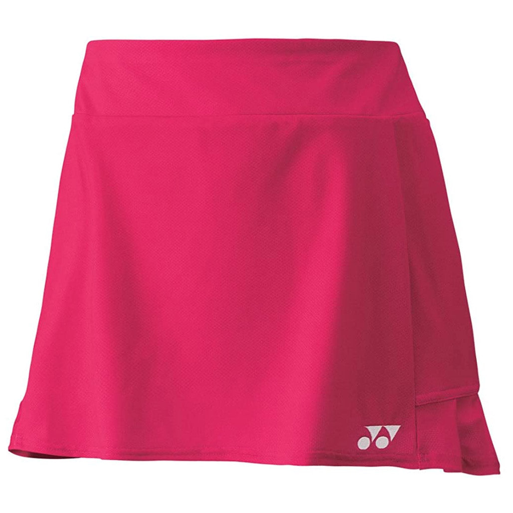 Yonex Melbourne 12.5in Womens Tennis Skirt - Dark Pink/L