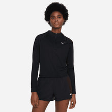 Load image into Gallery viewer, NikeCourt Dri-FIT Victory Womens Tennis 1/2 Zip - BLACK 010/XL
 - 1