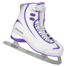 Load image into Gallery viewer, Riedell Soar Womens Figure Skates - 7.0/White/Violet/M
 - 2