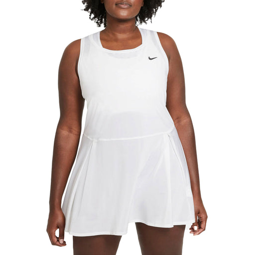 NikeCourt Dri-FIT Advantage Womens Tennis Dress - WHITE 100/XL