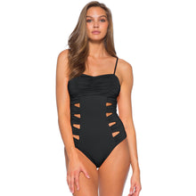 Load image into Gallery viewer, Soluna Swim Clear Skies Black 1PC Womens Swimsuit - Black/L
 - 1