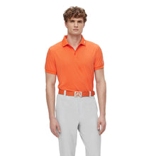 Load image into Gallery viewer, J. Lindeberg Tour Tech Amer Orange Mens Golf Polo
 - 1
