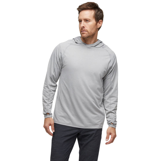Devereux Lay Low Alloy Grey Mens Hoodie