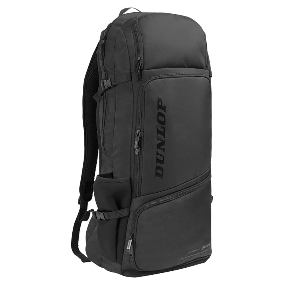 Dunlop CX Performance Long Black Tennis Backpack - Black/Black
