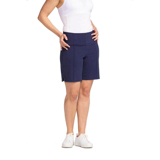 Kinona Tailored n Trim 8in Womens Golf Shorts - Navy/XL