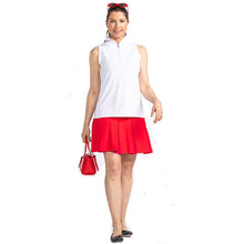 Load image into Gallery viewer, Kinona Keep it Covered Womens Sleeveless Golf Polo - White/White/L
 - 2