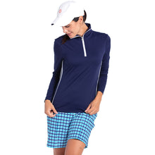 Load image into Gallery viewer, Kinona Keep it Covered Womens Golf 1/4 Zip - NAVY BLUE 224/L
 - 3