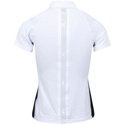 J. Lindeberg Mizu White Womens Golf Polo