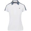 J. Lindeberg Cara Gingham Womens Golf Polo