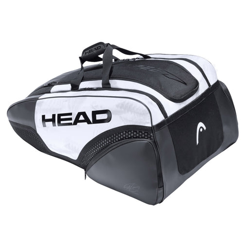 Head Djokovic 12R Monstercombi Tennis Bag 2021 - Black/White