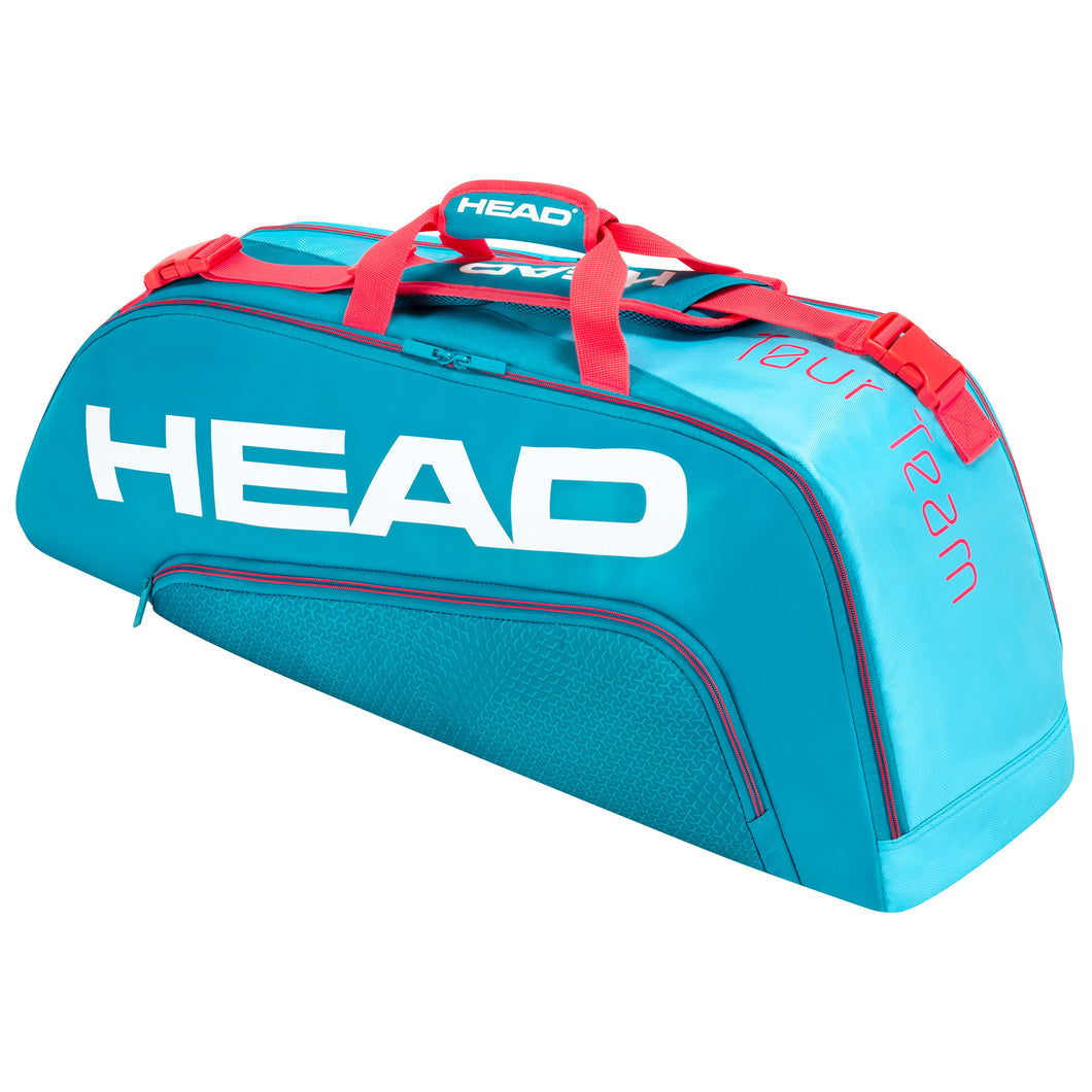 Head Tour Team 6R Combi Blue Pink Tennis Bag - Blue/Pink