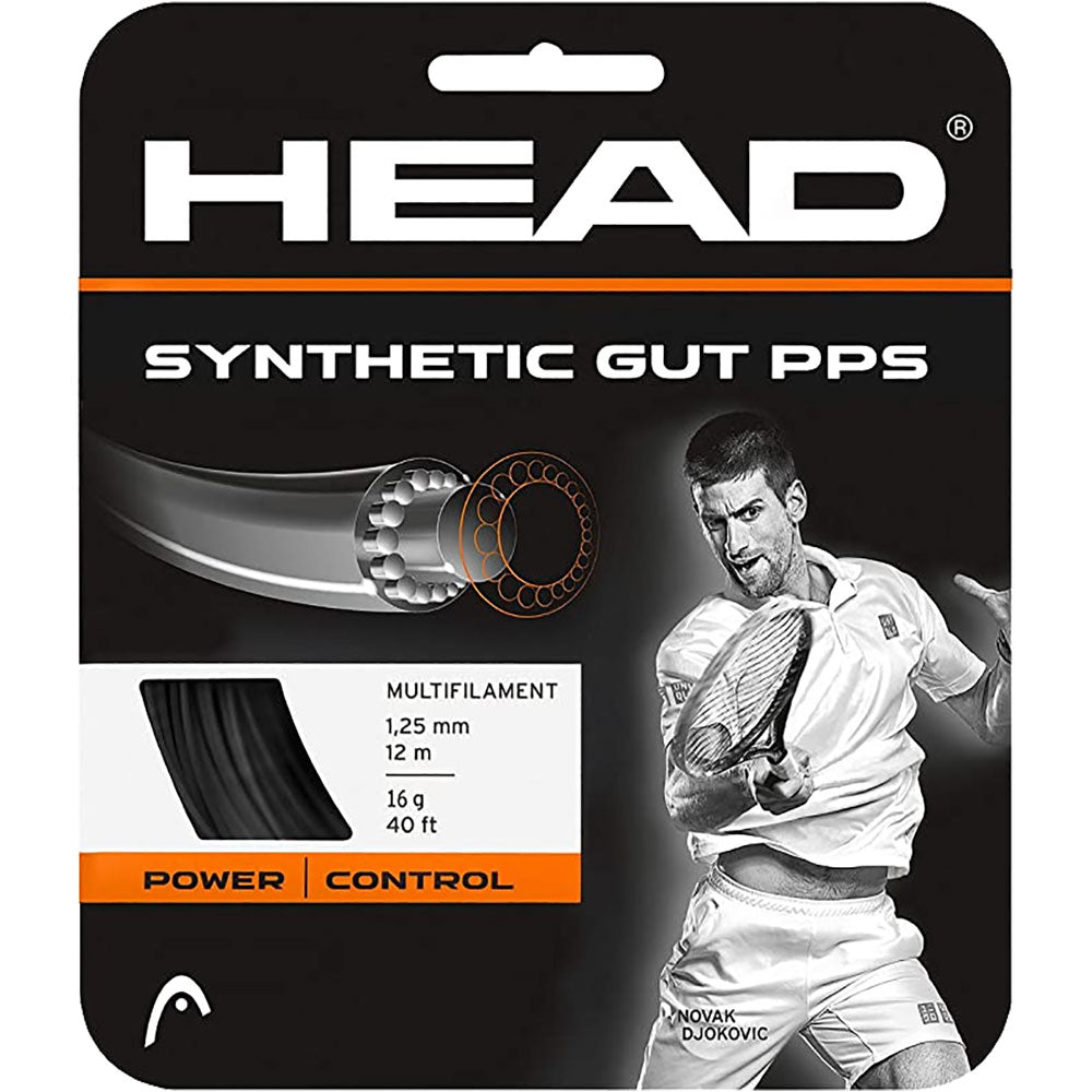 Head Synthetic Gut PPS 16G Black Tennis String - Default Title