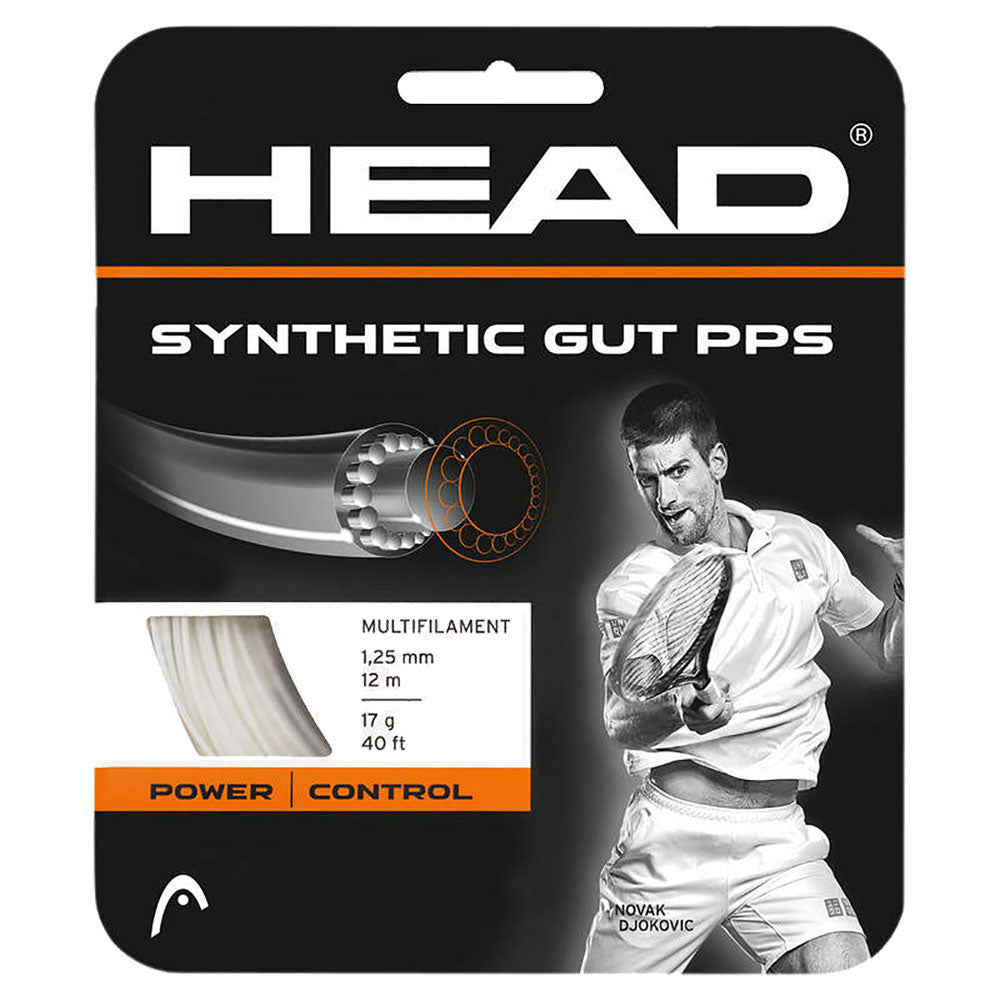 Head Synthetic Gut PPS 17G White Tennis String - Default Title