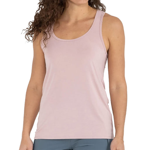 Free Fly Bamboo Racerback Womens Tank Top - Harbor Pink/XL