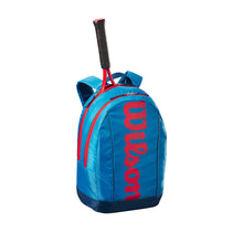 Load image into Gallery viewer, Wilson Junior Tennis Backpack - Blue/Orange
 - 1