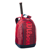 Load image into Gallery viewer, Wilson Junior Tennis Backpack - Red/Infrared
 - 9