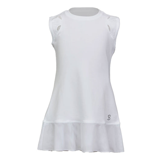 Sofibella Alignment White Girls Tennis Dress