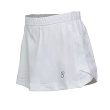 Load image into Gallery viewer, Sofibella Alignment White Girls Tennis Skirt
 - 1