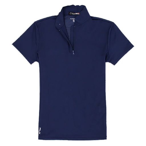 RLX Mesh Mix French Navy Womens Golf Polo