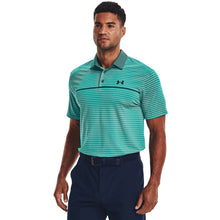 Load image into Gallery viewer, Under Armour Playoff 2.0 Mens Golf Polo - CERULEAN 466/L
 - 49