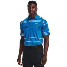 Load image into Gallery viewer, Under Armour Playoff 2.0 Mens Golf Polo - CRUISE/BLK 899/XXL
 - 52