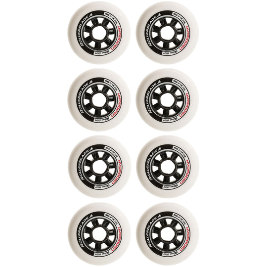 Rollerblade Hydrogen 90mm/85A Inline Skate Wheels 8-Pack