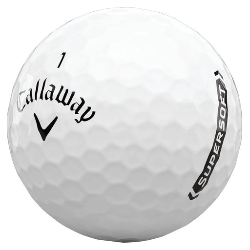 Callaway Supersoft White Golf Balls - Dozen