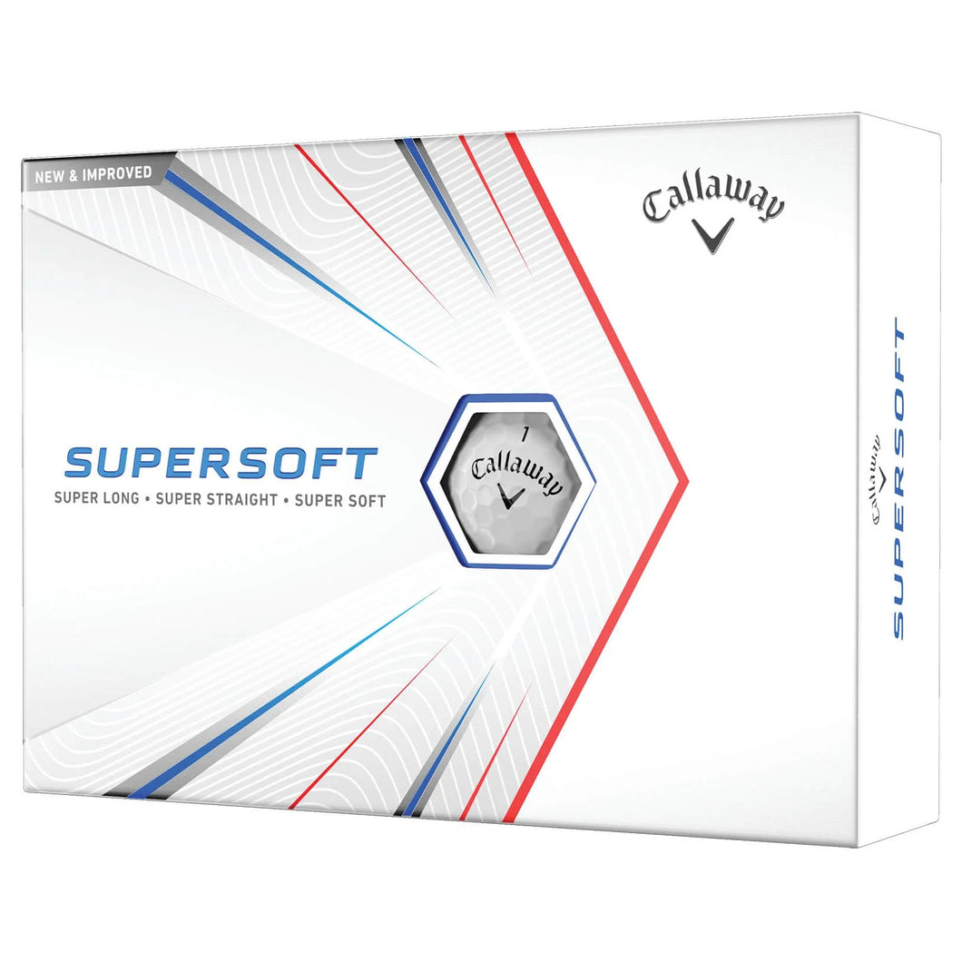 Callaway Supersoft White Golf Balls - Dozen - Default Title