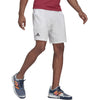 Adidas Ergo White 7in Mens Tennis Shorts