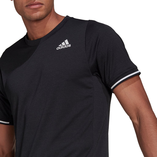 Adidas Freelift Black Mens Tennis Shirt