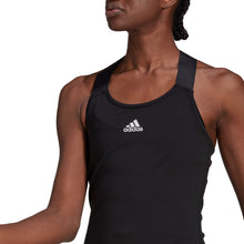 Load image into Gallery viewer, Adidas Y-Dress Black-White Womens Tennis Dress
 - 4