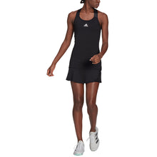 Load image into Gallery viewer, Adidas Y-Dress Black-White Womens Tennis Dress
 - 1