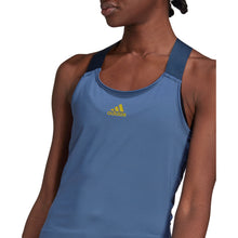 Load image into Gallery viewer, Adidas Y-Dress Blue Womens Tennis Dress
 - 4