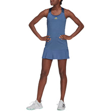 Load image into Gallery viewer, Adidas Y-Dress Blue Womens Tennis Dress
 - 1