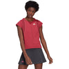 Adidas Primeblue Primeknit Pink Womens Tennis Shirt