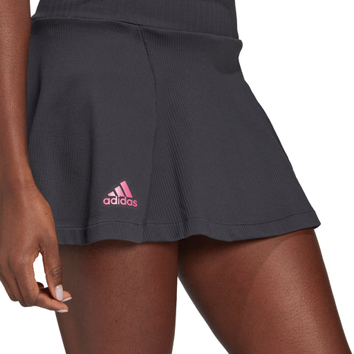 Adidas Primeblue Knit Grey Womens Tennis Skirt