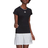 Adidas Freelift Match Black Womens Tennis Shirt