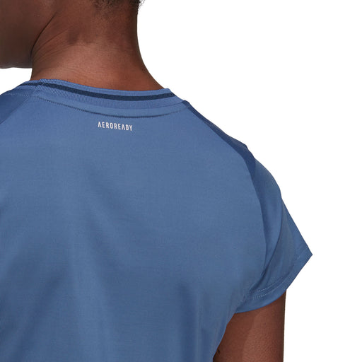 Adidas Freelift Match Blue Womens Tennis Shirt