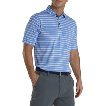 Load image into Gallery viewer, FootJoy Pique Mixed Stripe Self Clr Mens Golf Polo
 - 1