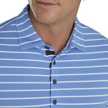 Load image into Gallery viewer, FootJoy Pique Mixed Stripe Self Clr Mens Golf Polo
 - 3