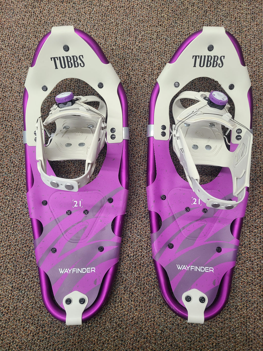 Tubbs Wayfinder 21 Womens Snowshoes - Demo - Purple/21IN