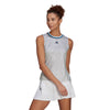 Adidas Primeblue Printed Match White Womens Tennis Tank Top