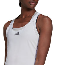 Load image into Gallery viewer, Adidas Y-Tank White-Black Womens Tennis Tank Top
 - 2