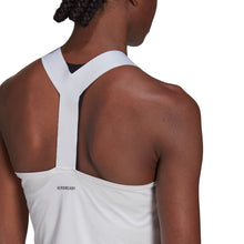 Load image into Gallery viewer, Adidas Y-Tank White-Black Womens Tennis Tank Top
 - 4