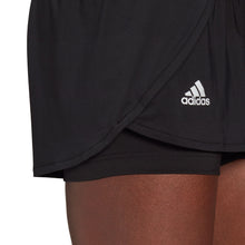 Load image into Gallery viewer, Adidas Match Black Womens Tennis Shorts
 - 3