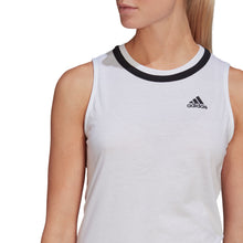 Load image into Gallery viewer, Adidas Club Knotted White Womens Tennis Tank Top
 - 2